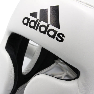 Adidas Adistar Pro Leather Head Guard – White