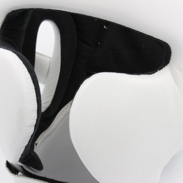 Adidas Adistar Pro Leather Head Guard – White