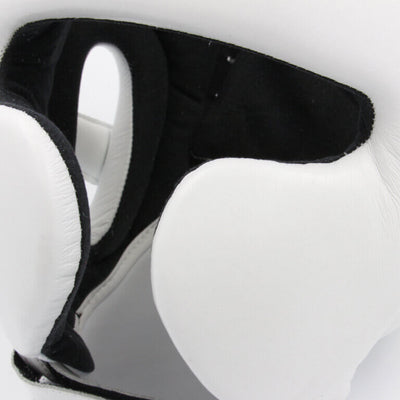 Adidas Adistar Pro Leather Head Guard – White