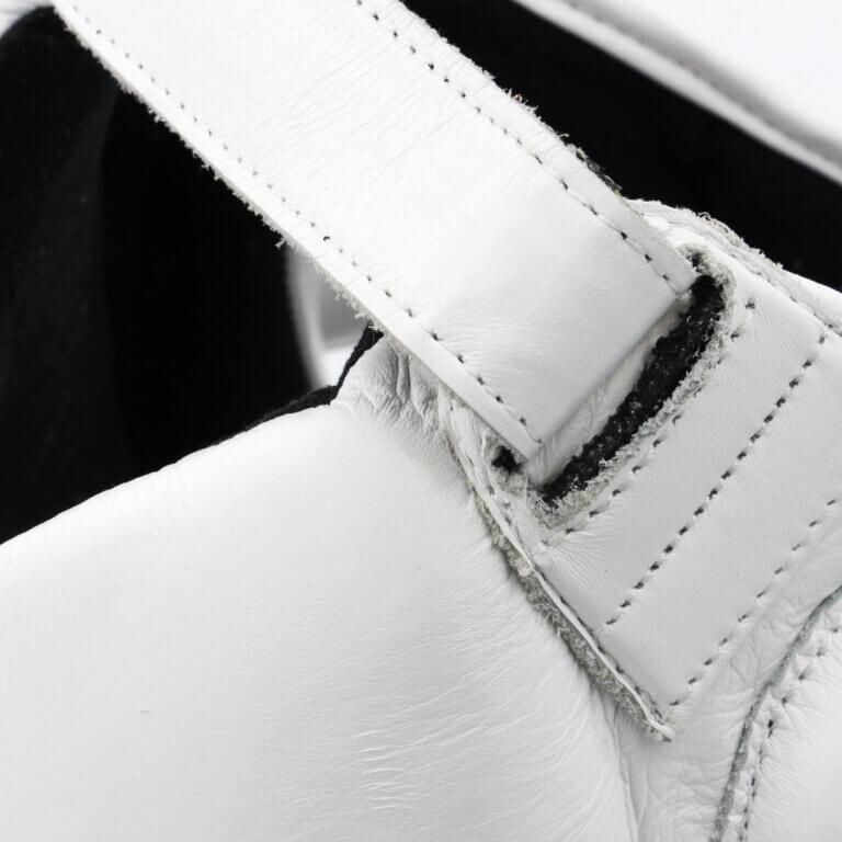 Adidas Adistar Pro Leather Head Guard – White
