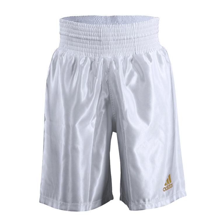 Adidas Multi Boxing Short Satin – White Gold