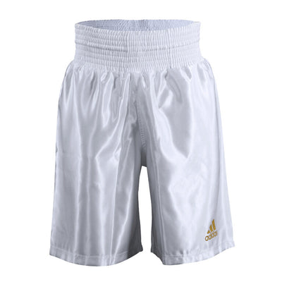 Adidas Multi Boxing Short Satin – White Gold